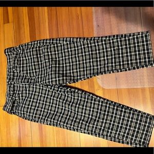 Plaid American Eagle mom pant.